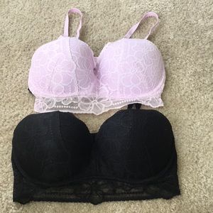 PINK bralettes